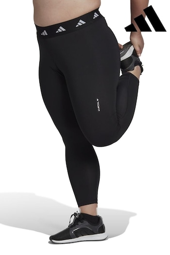 adidas Black Curve Techfit 7/8 Base Layer Leggings (M87909) | £35
