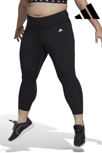 adidas Black Curve Training Essentials High Waisted 7/8th Leggings (M87927) | £35