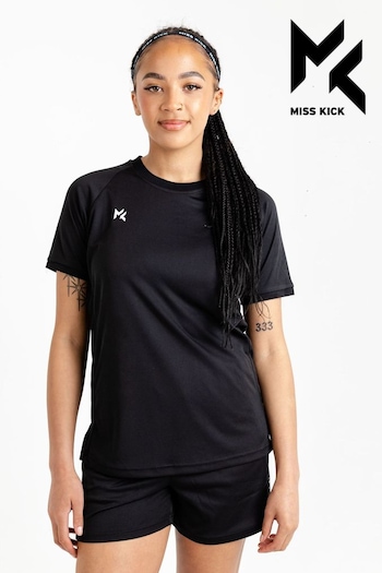 Miss Kick Womens Jill Training Black Top (M88101) | £28
