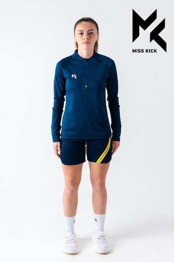 Miss Kick Womens Teal Blue Standard Training Shorts (M88118) | £22