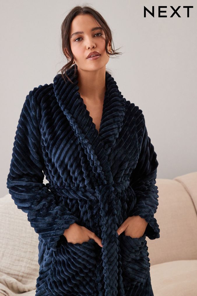 Next women's deals long dressing gown