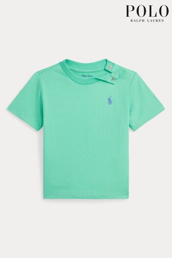 Polo Ralph Lauren Baby Turqouise Green T-Shirt (M88630) | £37