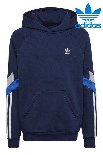 adidas made Originals Blue Hoodie (M89070) | £43