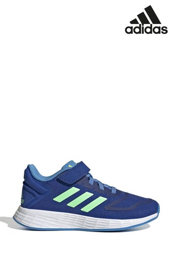 adidas Blue adidas Kids  Duramo 10 Elastic Lace Trainers (M89218) | £33