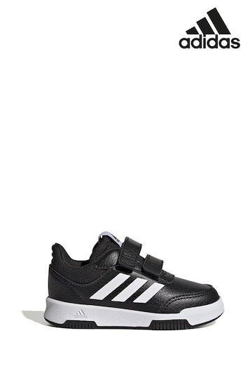 adidas Black/White with Sportswear Tensaur Hook And Loop Infant Trainers (M89226) | £23