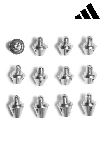 adidas Silver Replacement Soft Ground Conical Studs Adult (M89515) | £18