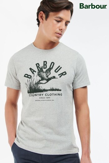 Barbour® Grey Country Clothing T-Shirt (M90345) | £35