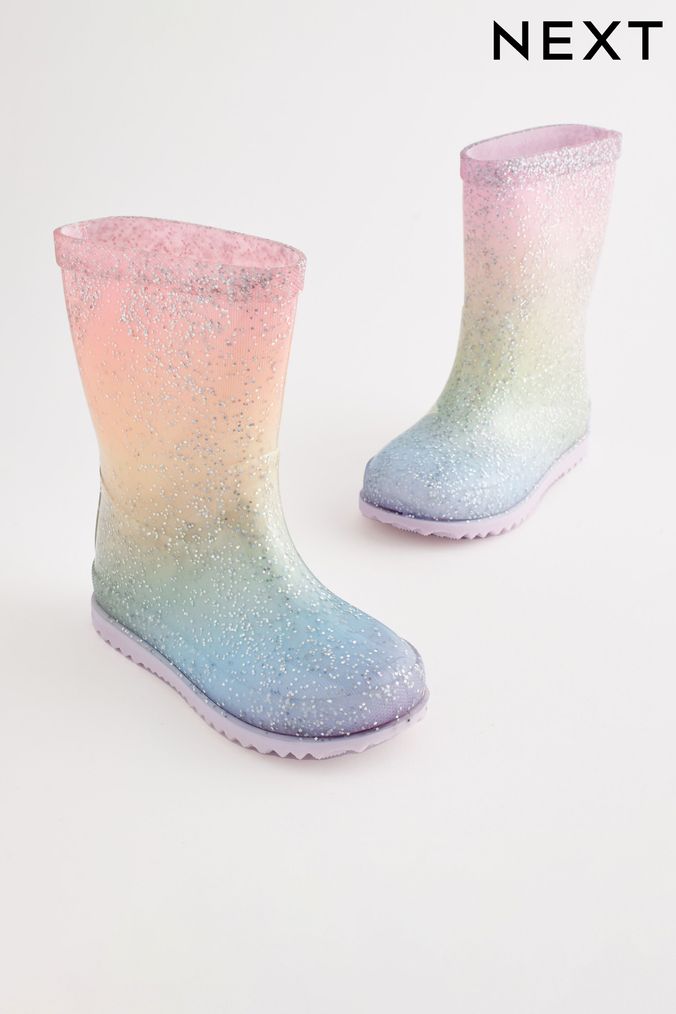 Rainbow wellies ladies sales