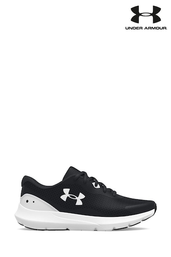Under Tech Armour Youth Black BGS Surge 3 Trainers (M90958) | £33 - £39