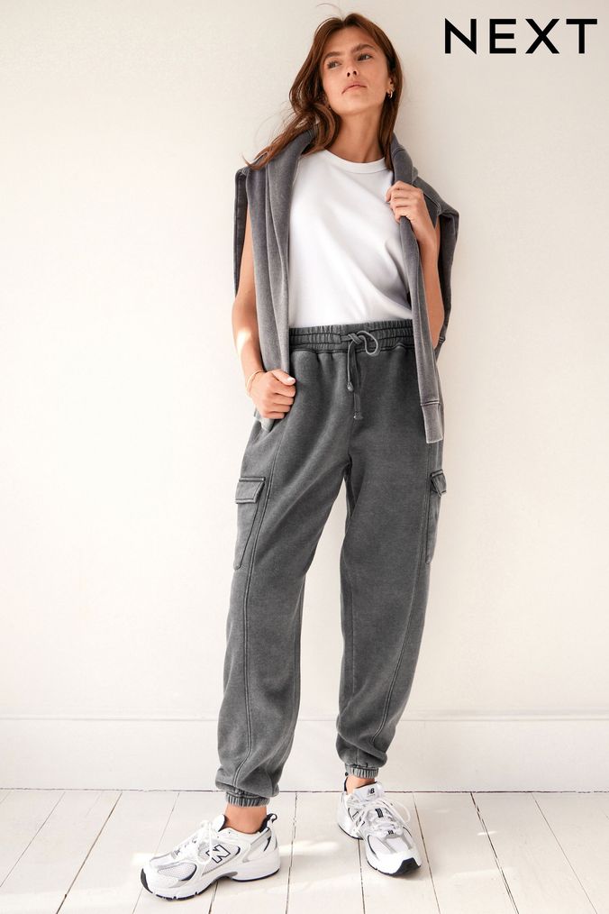 Next cropped outlet joggers