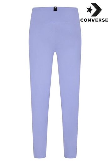 Converse Shapes Lilac Purple Chuck Patch High Waisted Leggings (M91738) | £22