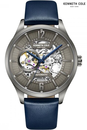 Kenneth Cole Plain Gents Blue Automatic Watch (M91779) | £189