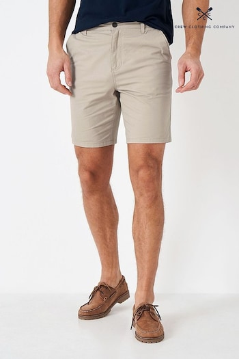 Crew Clothing Company Natural Cotton Classic Casual Shorts 30L (M92469) | £55