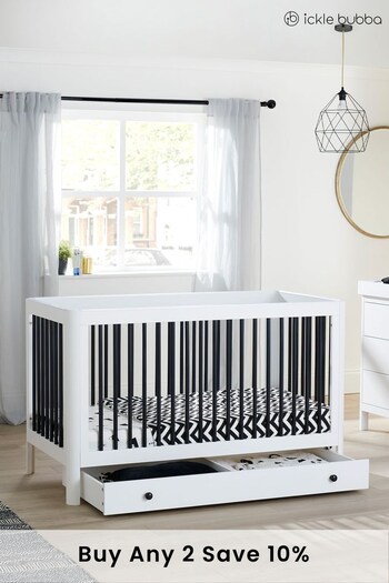 Ickle Bubba Natural Tenby Classic Cot Bed with Under Drawer (M92812) | £350