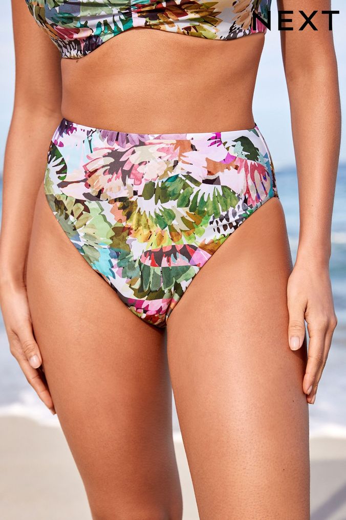 Next bikinis top high waisted