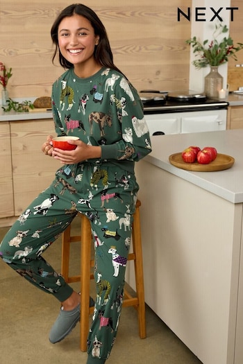 Green Dogs Supersoft Cosy Pyjamas (M93336) | £28