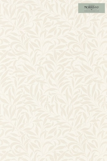 Morris & Co. Cream Pure Willow Bough Wallpaper Wallpaper (M93808) | £105