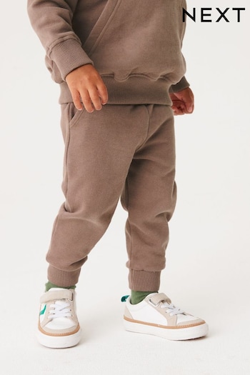 Mink Brown Soft Touch Jersey Joggers (3mths-7yrs) (M93816) | £8 - £10