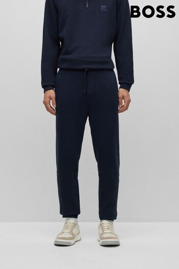 BOSS Blue Patch Logo French Terry Tracksuit Jogger Bottoms (M93854) | £99