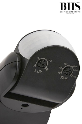 BHS Dion Black Stealth Sensor Outdoor Light (M94229) | £15