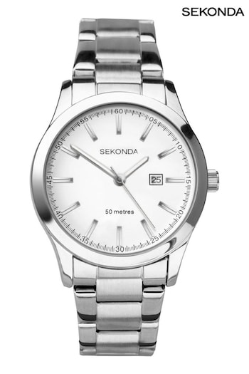 Sekonda Silver Classic Watch (M94356) | £45