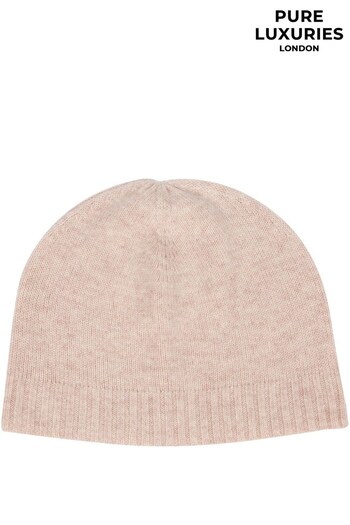 Pure Luxuries London Bowness Cashmere And Merino Wool Beanie Hat (M95002) | £35