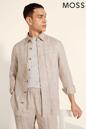MOSS Linen Overshirt (M95607) | £70