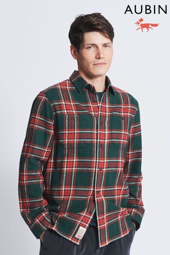 Aubin Crowle Flannel Shirt (M95939) | £89
