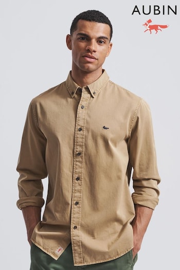 Aubin Hessle Brown Shirt (M95943) | £89