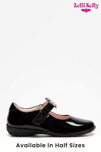 Lelli Kelly Bella Black Unicorn Classic Shoes (M96098) | £60
