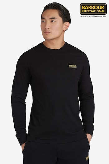 Barbour® International Logo Black T-Shirt (M96488) | £40