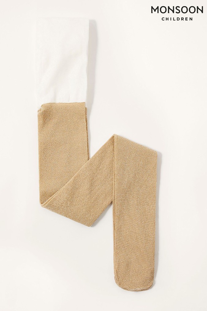 Baby gold sale sparkle tights