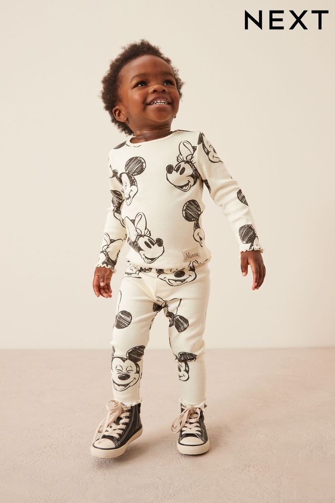 Buy Girls Top Legging Set Natural Disney Online Next UK