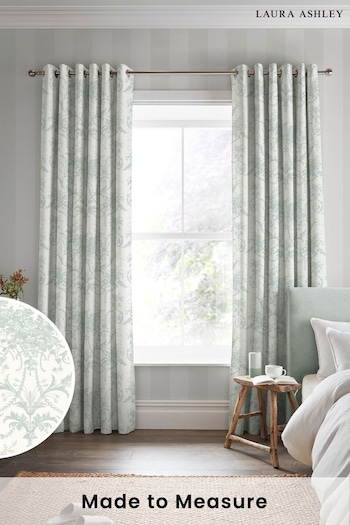 Laura Ashley Duckegg Tuileries Made To Measure Curtains (M96889) | £91