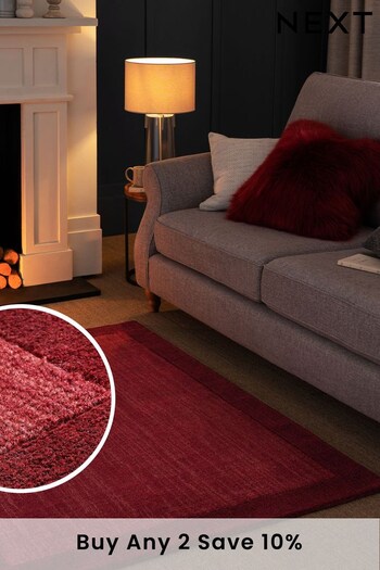Red Darcy Rug (M96944) | £75 - £275