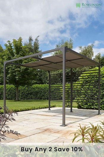 Rowlinson Grey Garden Florence Canopy 3x3m (M97381) | £920