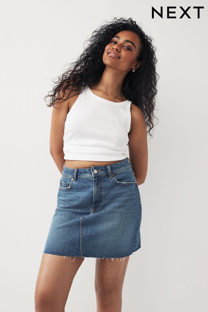 Denim Mini Skirts Next Official Site