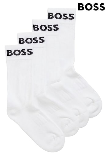 BOSS White Sport Socks 2 Pack (M98140) | £16