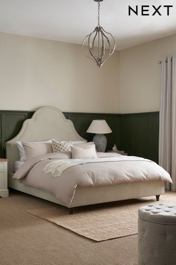Soft Texture Light Natural Hemingford Upholstered Bed Frame (M98474) | £650 - £750