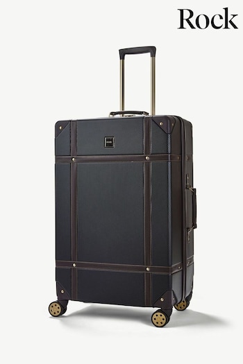 Rock Luggage Large Vintage Suitcase (M98573) | £125