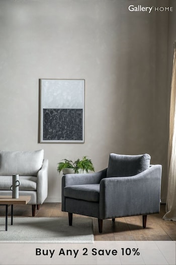 Gallery Home Grey Redmond Armchair (M99154) | £610