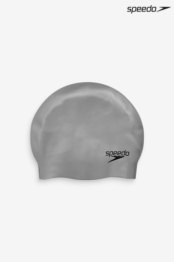 Speedo Adults Plain Moulded Silicone Cap (M99337) | £8