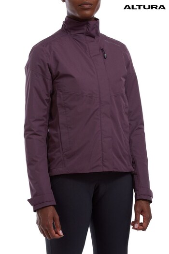 Altura Womens Purple Nightvision Nevis Waterproof Cycling Jacket (M99481) | £75