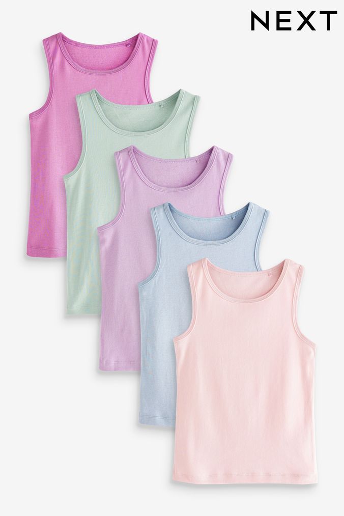 Girls sleeveless vest clearance