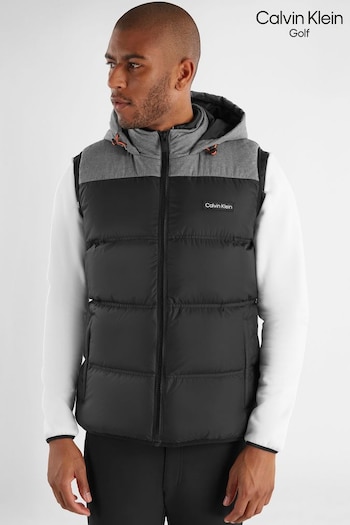 Calvin Klein Golf Elmswell Hybrid Black Gilet (M99492) | £100