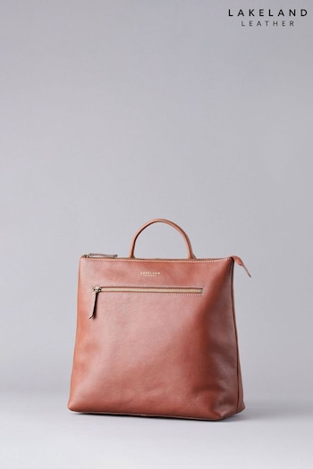 Lakeland Leather Natural Torver Leather Backpack (M99608) | £139