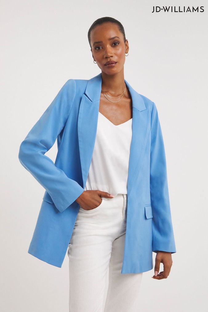 Buy Women s JD Williams Blazer Plain Boucle Coatsandjackets Online