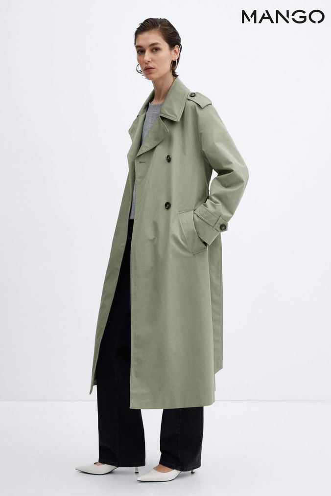 Mango suit trench coat online