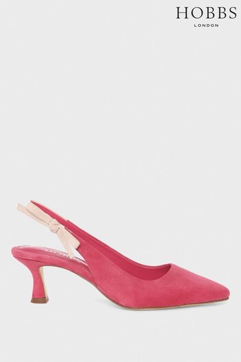 Hobbs Womens Pink Julia Slingback Shoes (M99974) | £129
