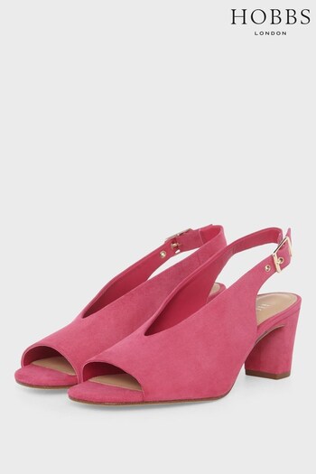 Hobbs Womens Pink Kali Sandal (M99975) | £139